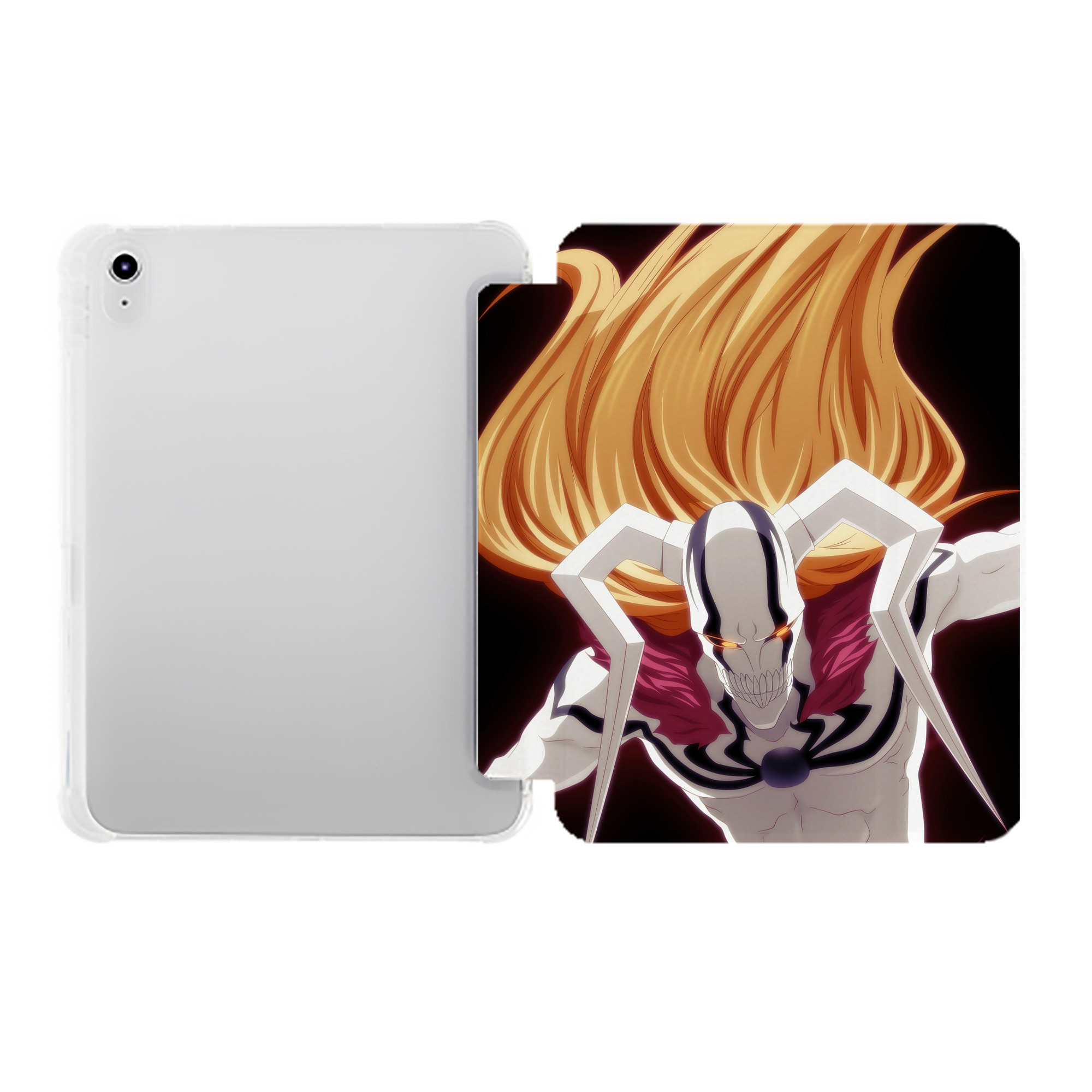 （画像用） ブリーチ BLEACH IPad ケース ペン収納付き 三つ折りスタンド PUレザー×シリコン 対応機種9.5/10.5/10.9インチ